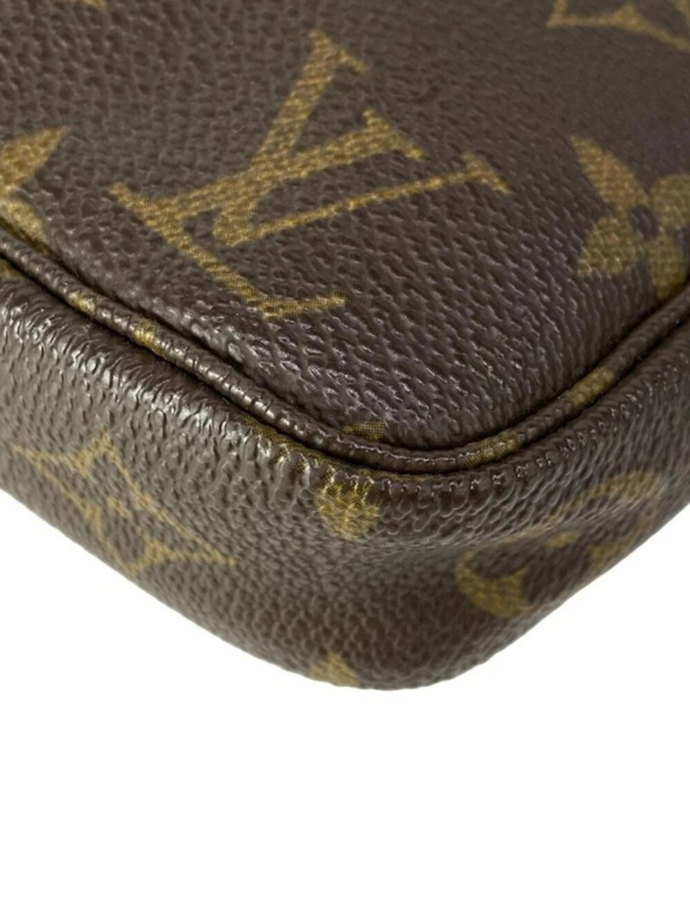 LOUIS VUITTON Pochette Accessoires M51980 Monogram BJ0040 Handbag - Picture 6 of 15